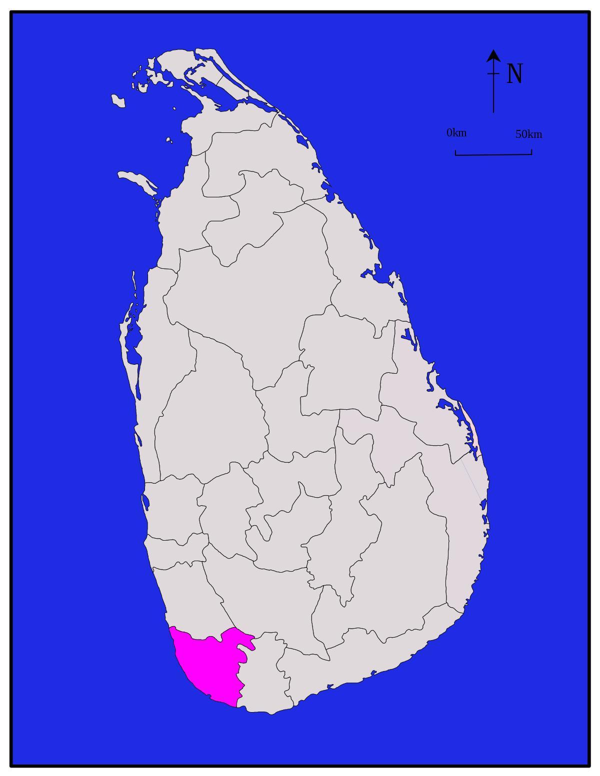 kartes galle Šrilanka
