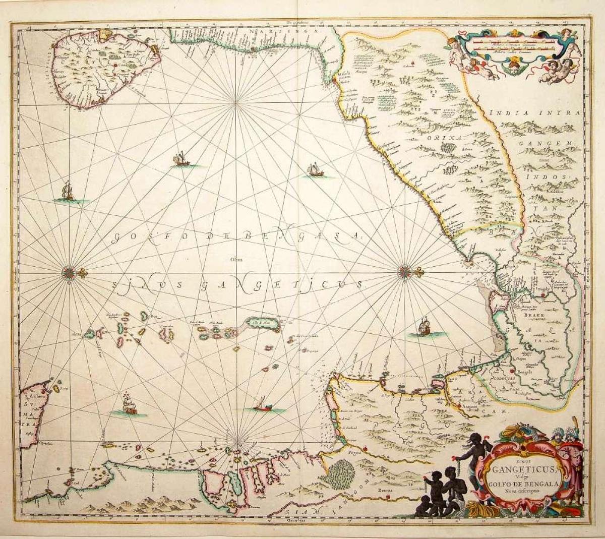 seno Šrilankas karte