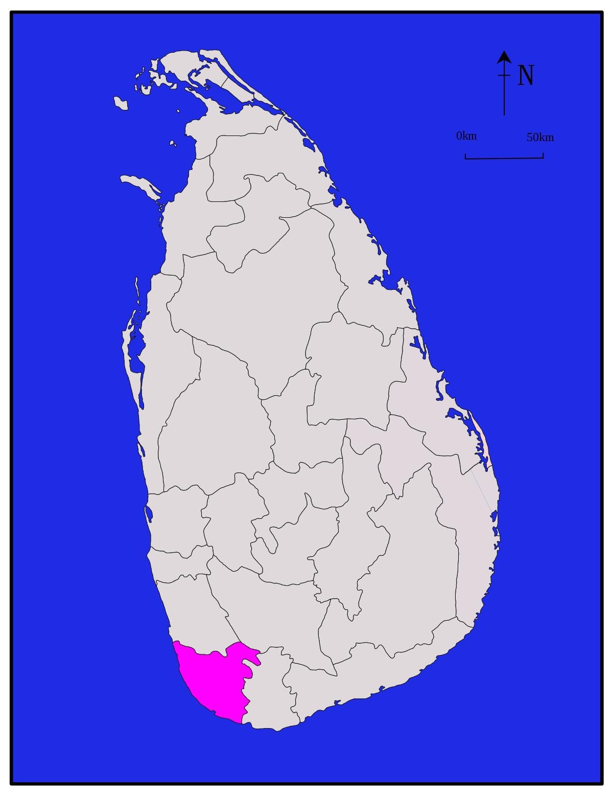 kartes galle Šrilanka
