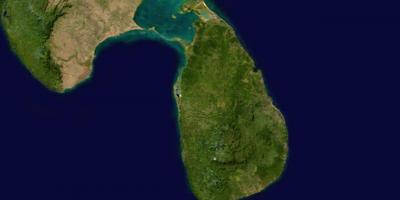 Tiešsaistes satelīta karti Šrilanka